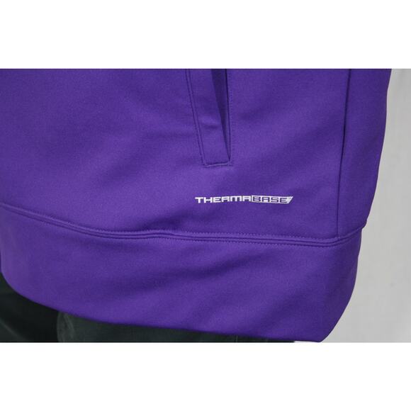 NWT Minnesota Vikings Majestic Therma Base Sleeve Spell Out Athletic Jacket XL - Picture 5 of 6